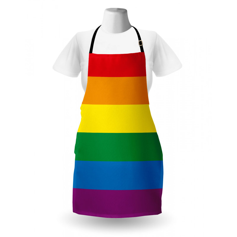Striped Bib Apron