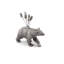 Woodland Creatures Pewter Black Bear Cheese Marker