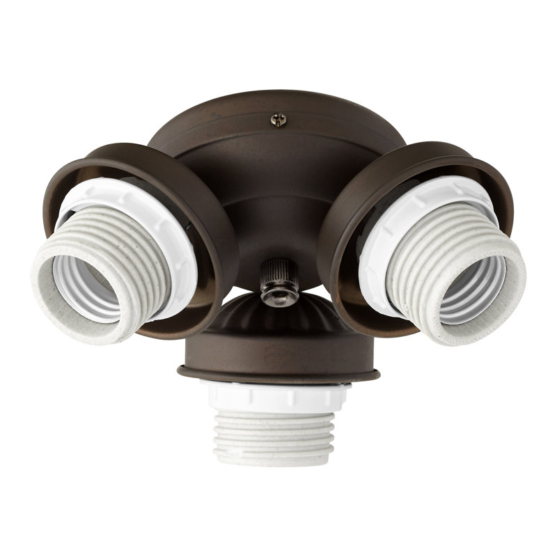 5.5'' 3 - Light Light Fitter, Oiled Bronze