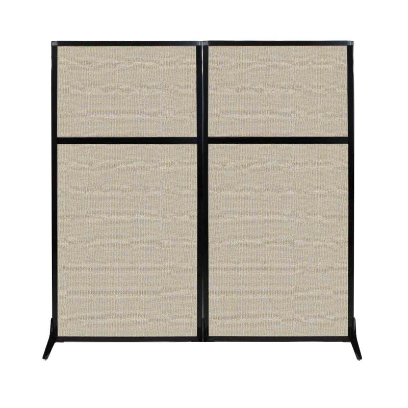 Cloison de poste de travail, Sable, 66"