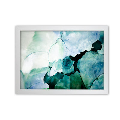 Green Blue Watercolour Art Original - Painting