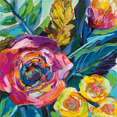 Pop par Jeanette Vertentes - peinture sur toile tendue