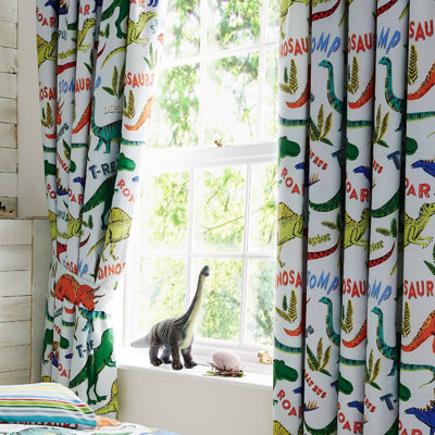 Hynes Cotton Blend Semi Sheer Curtain Pair