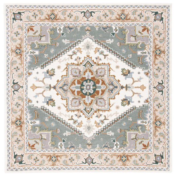 Tousi Rugs Three Posts Cangelosi Hand Tufted Wool Oriental Indoor Rug & Reviews ...