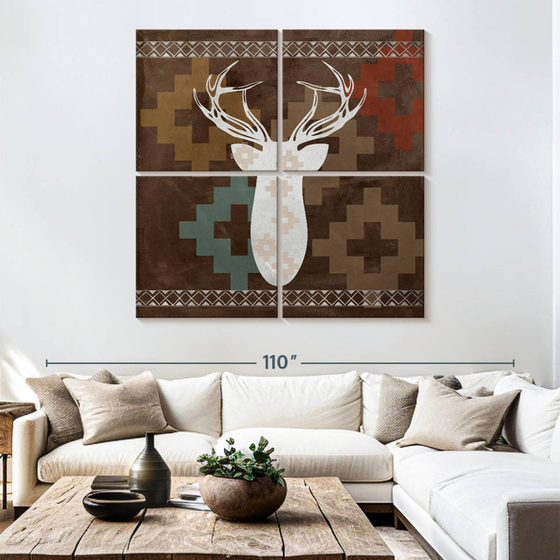 Brampt Deer Rack, 74" H x 74" W