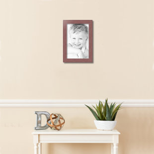 Pink Wood Picture Frame