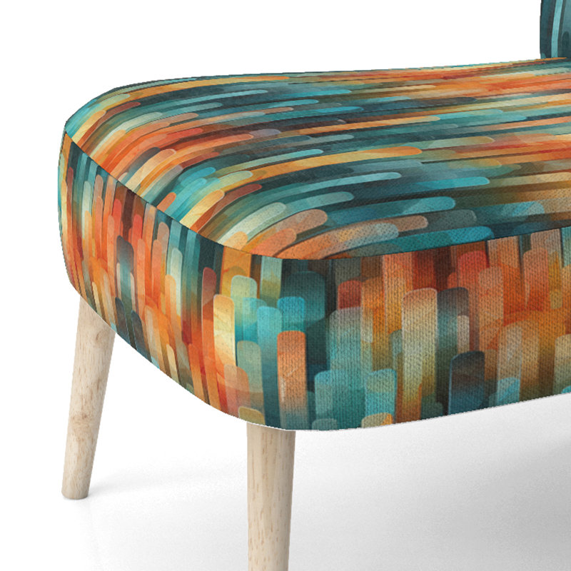 Chaise d'appoint rembourrée Krystell
