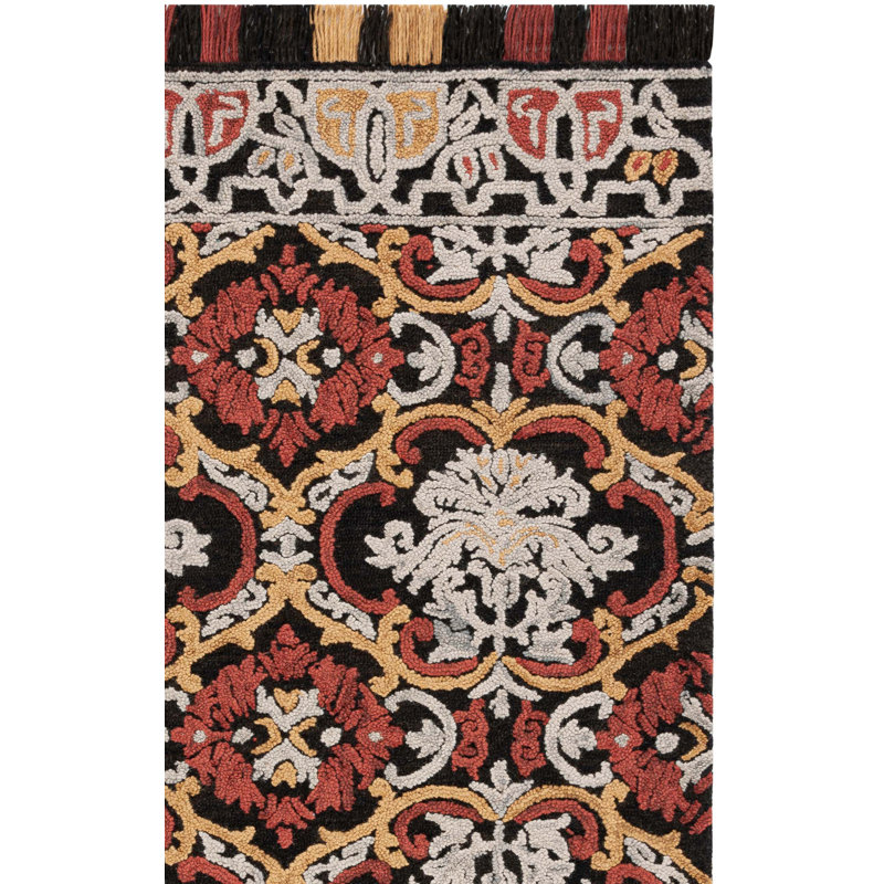 Tapis oriental performance en laine / coton touffeté Blossom, Rectangle 5 pi x 8 pi