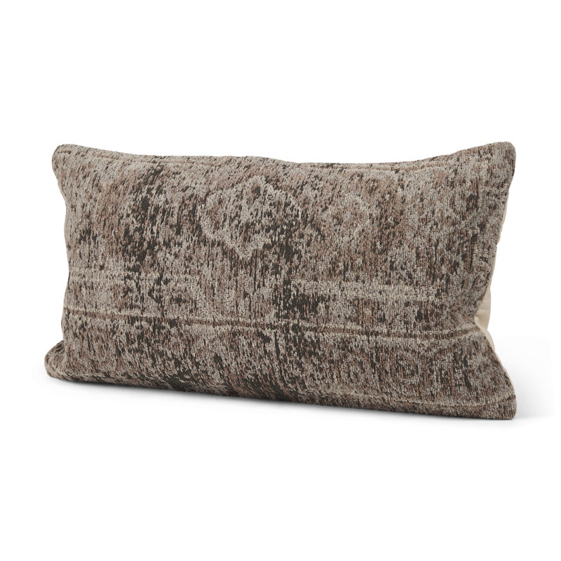 Frisina Damask Pillow Cover, Taupe