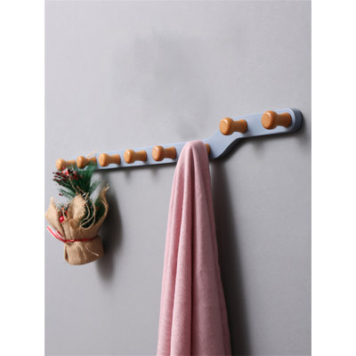 Dontavian Freestanding 8 - Hook Wall Mounted Coat Rack