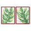 Parchemin Palms III - reproduction encadrée de qualité supérieure - prête à être accrochée - aucun clou requis - aucun clou requis-238634004-238634005