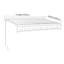 Garden Sanctuary 350 cm W x 300 cm D Polyester Retractable Freestanding Awning