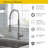 American Standard Pekoe Pull Down Kitchen Faucet-3934654