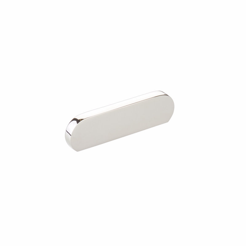 Café Novelty Pull Pull, 3", Polished Nickel