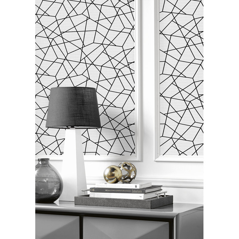 Geometric Vinyl Wallpaper Roll