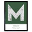 Milan Italy City Map - Single Picture Frame Typography