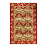 Overyed One-of-a-Kind Rectangle 4'1" X 6'3" Hand Knotted Area Rug