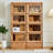 Brown Solid + Manufactured Wood Display Cases-121319005
