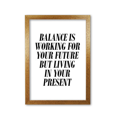 Balance - Print