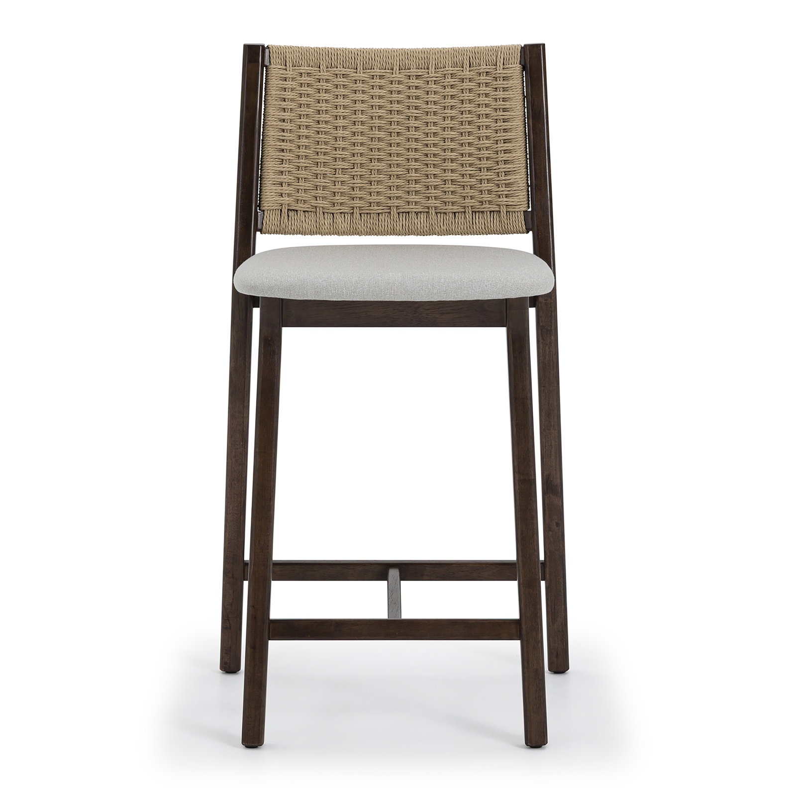 Lume Counter Stool- Natural , Brown
