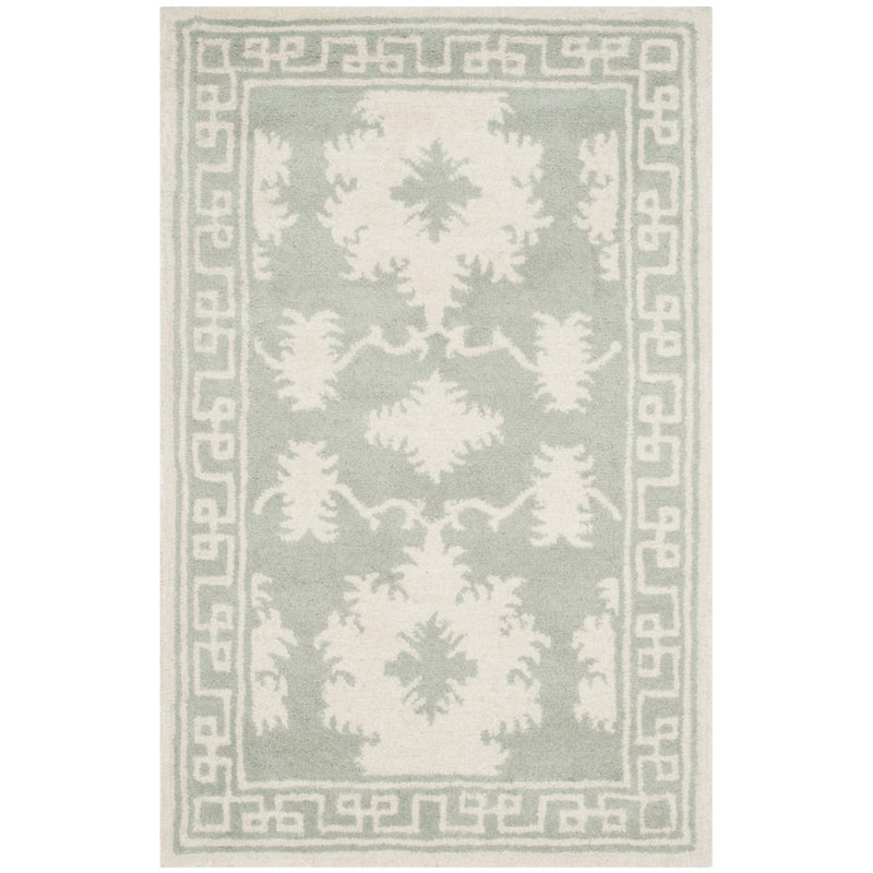 Rudra Hand Tufted Wool Oriental Rug, Rectangle 2'6" x 4'