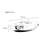 Oval marble coffee table living room-104470097