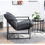 Fauteuil large en velours 32,6 po Daut-95227604