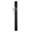  Felena 25" Moving Woodpecker Bird Pendulum Wall Clock (Black)-474771392
