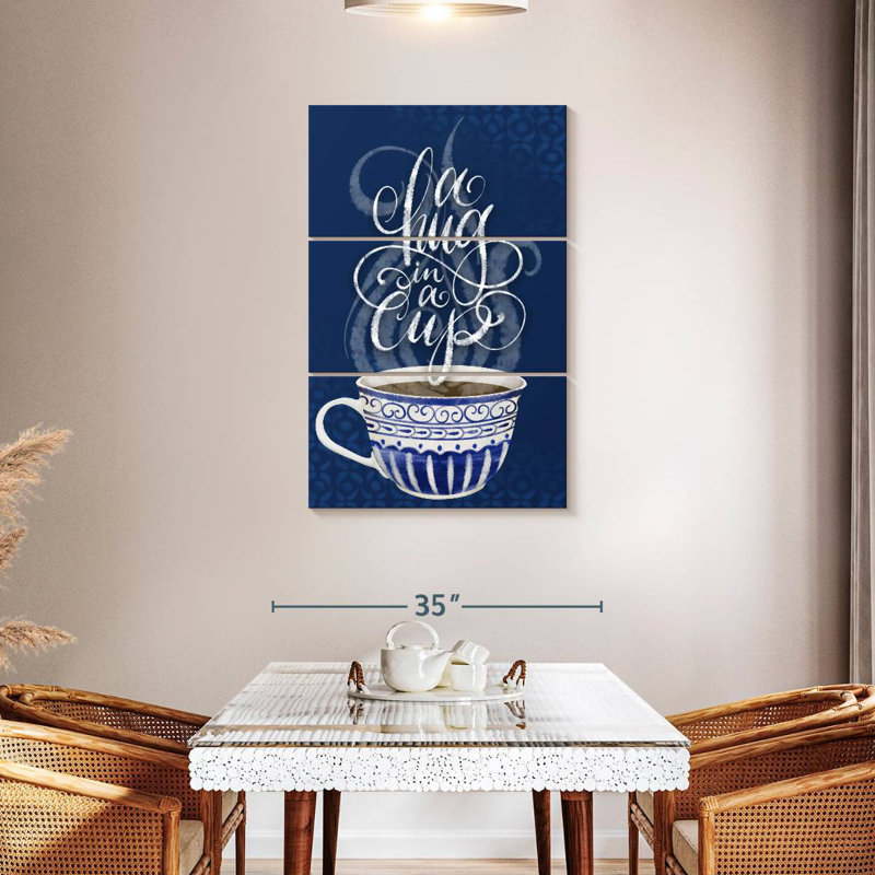 Tergel Tea Time I, 45" H x 28" W