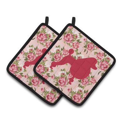 Winston Porter Floral Polyester Potholder