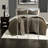 Premium Waffle Knit Bedding Sets, Polyester Chenille, Rustic Comfort For Home