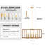 Modern Geometric Metal Chandelier With Adjustable Rods-1749386033-1749386046