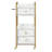 Utility Cart with Hair Dryer Holder and Locking Wheels for Salon, Rolling Tattoo Cart with Drawers