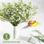 10 pièces de fleurs artificielles pour bébé