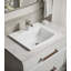 Lavabo de salle de bain rectangulaire encastré en porcelaine vitreuse avec trop-plein Archer®-19195599-10940425