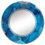 Miroir mural bleu abstrait et luxueux abstrait Art-377716837