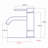  Modern Single Handle Single Hole Bathroom Faucet-122721220