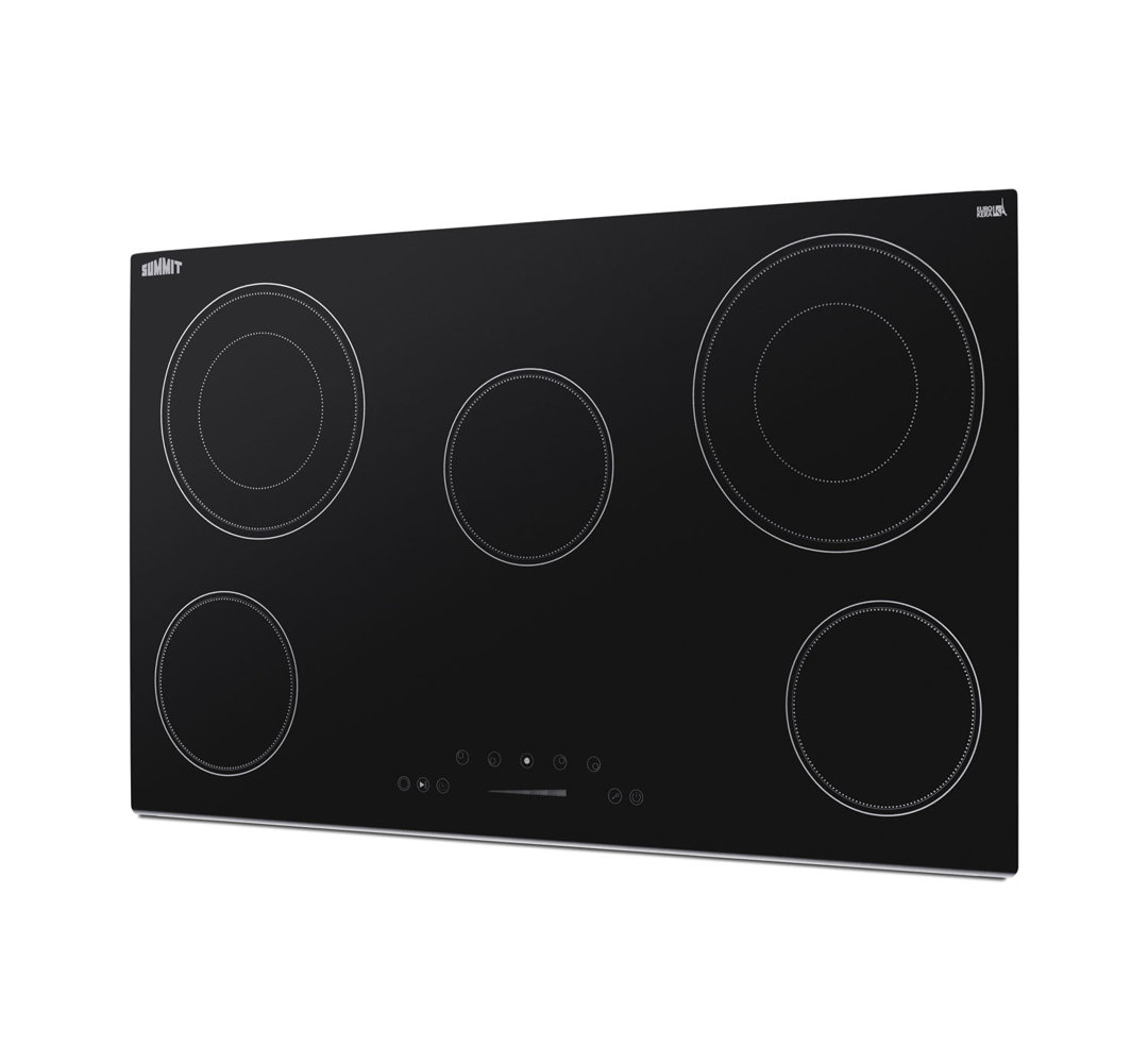 Summit Appliance 36" Wide 208-240V 5-Burner Radiant Cooktop Summit Appliance 