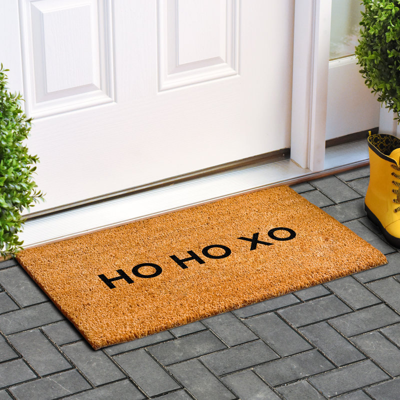 Tapis de porte antidérapant Edman, L 36 po x L 72 po