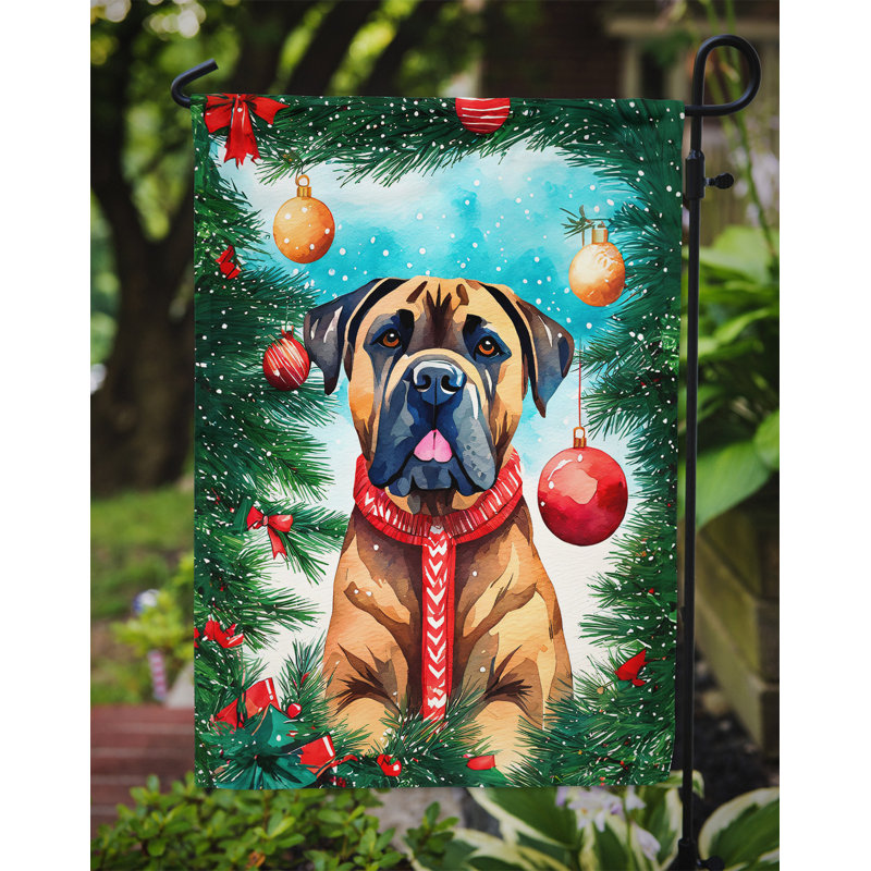 Drapeau de jardin en polyester , H 15,5 po x l 11,25 po