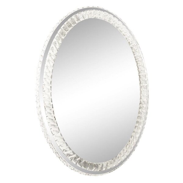 IMPRESSIONS VANITY · COMPANY Diamond Collection Radiant Premium Illuminated  Crystal Floor Mirror LED Strip Lights Makeup Mirror - Wayfair Canada