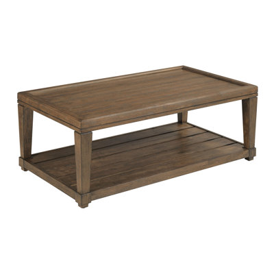 RECTANGULAR COFFEE TABLE(CASTERS)SEPIA