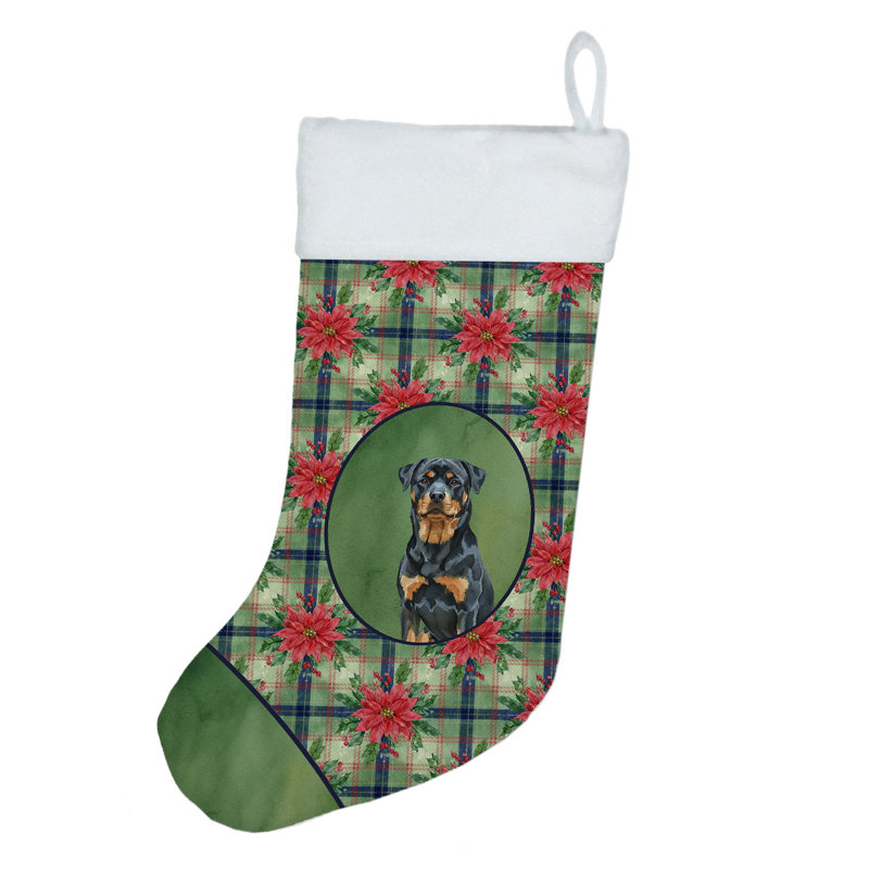 Chaussette de Noël Rottweiler