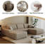 Canapé modulaire en U en velours côtelé de style modulaire Boneless 107,5 "Boneless-352651880-352651886