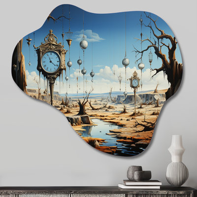 Talbert - Cloud Masterpiece Metal Wall Decor, Asymmetrical Metal Wall Sculpture Print