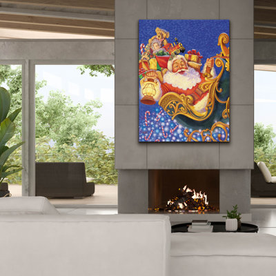 «Santa Sleigh Sparkles» par Christopher Nick