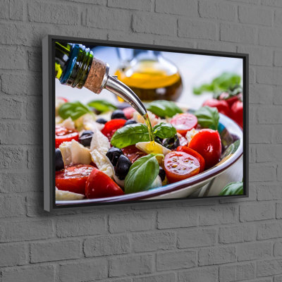 Modern Wall Hangings As Food Poster Ideal As A Personalized Baby Gift Featuring Tomato Wall Art And Salad Poster Perfect For Room Decor Canvas Art