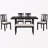 6 - Person Pedestal Dining Set