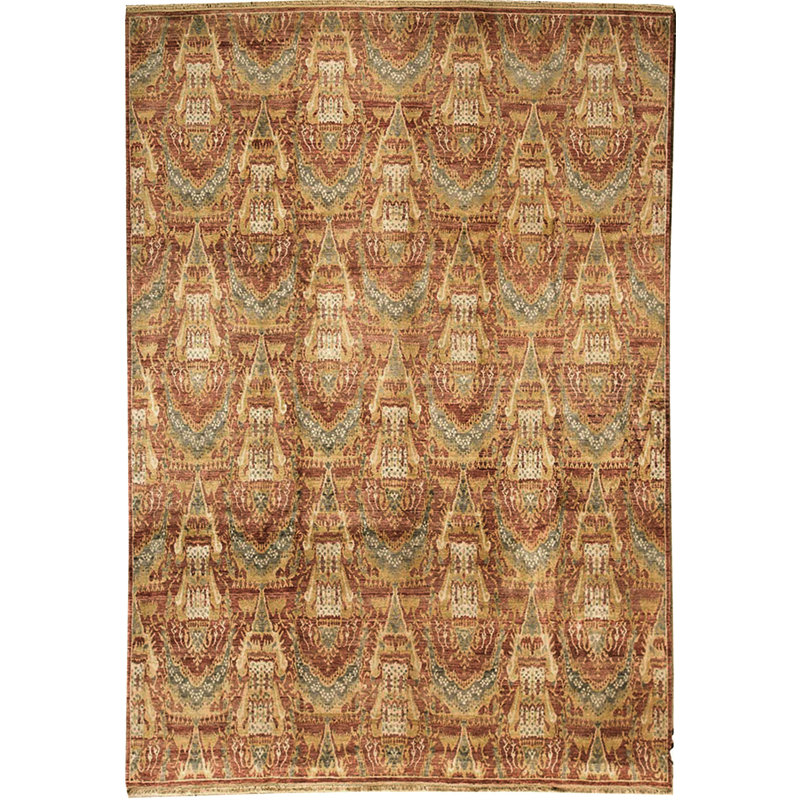 Silk Ikat Area Rug