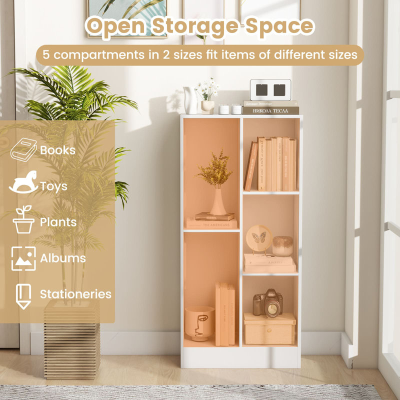 Artez 104cm H x 50cm W Cube Bookcase
